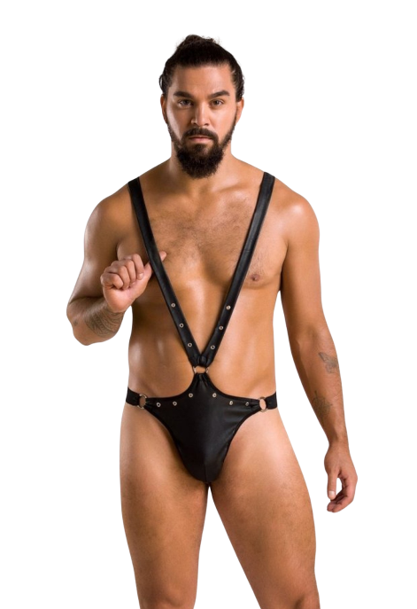 Erotyczne, czarne body męskie