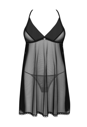 Zmysłowa koszulka z akcentem kwiatowym na plecach