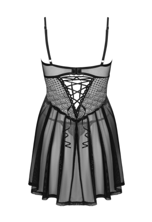 Urocza koszulka z seksownym wiązaniem na plecach