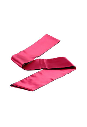 Dwustronna, satynowa opaska...