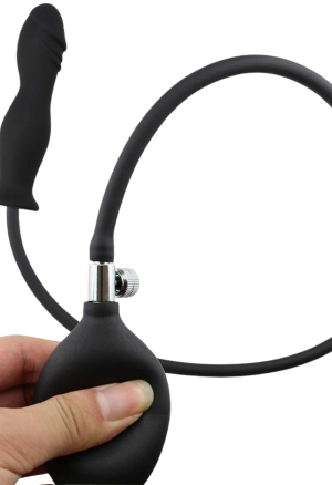 Pompowany korek analny z...