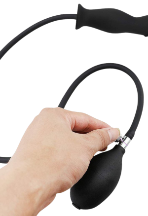 Pompowany korek analny z pompką – regulowana stymulacja