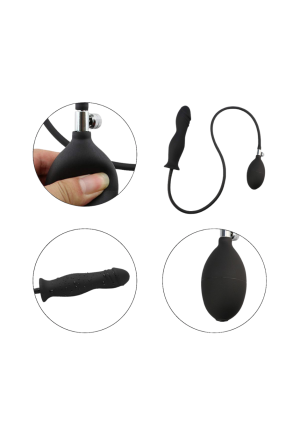 Pompowany korek analny z pompką – regulowana stymulacja