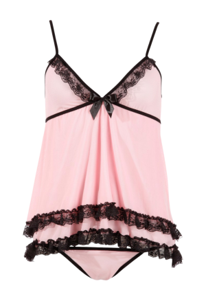 Urocza, rozkloszowana koszulka w kolorze pudrowego różu