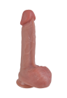 Realistyczne dildo z mocną przyssawką - 21 cm