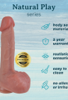 Realistyczne dildo z mocną przyssawką - 21 cm