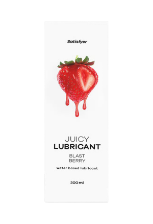 Lubrykant na bazie wody o smaku truskawki - 300 ml