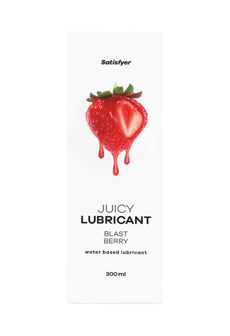 Lubrykant na bazie wody o smaku truskawki - 300 ml