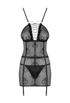 Zmysłowa koszulka z gorsetowym wiązaniem