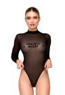 Tiulowe body w czarnym kolorze