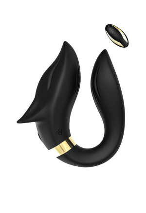 kopia Wibrator dla par z dwoma silnikami, sterowany pilotem - lis