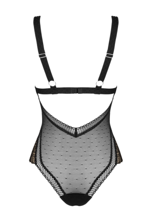 Czarne, seksowne body