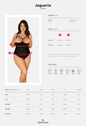 Kuszące otwarte body z aksamitnym zwierzęcym motywem