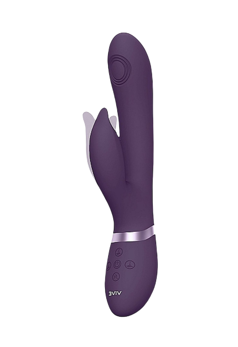 Wibrator punktu G i łechtaczki z potrójnym silnikiem