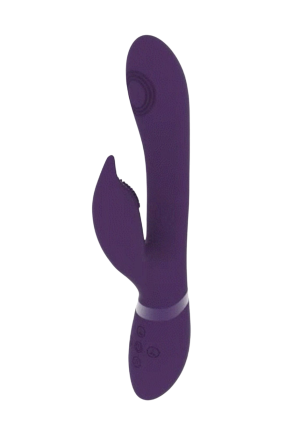 Wibrator punktu G i łechtaczki z potrójnym silnikiem