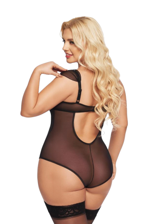 Kuszące body z otwartymi...