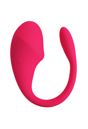 Wibrujące jajeczko sterowane aplikacją z miękkiego silikonu medycznego