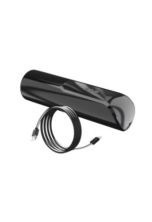 Automatyczny masturbator z rotacją i ruchem posuwistym w czarnym kolorze