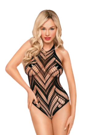 Elastyczne body z geometrycznym wzorem