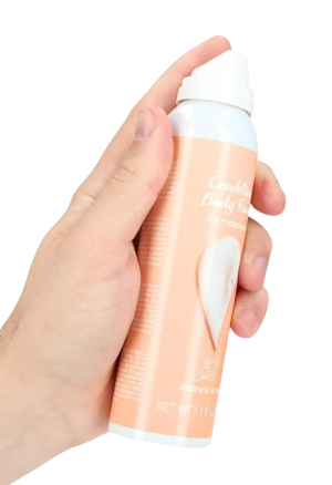 Strzelająca pianka do masażu dla par – jaśminowy - 150 ml