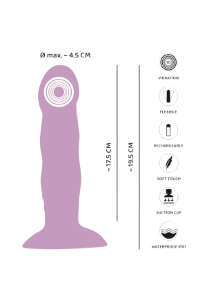 Wibrujące dildo wykonane z...