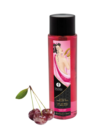 Żel pod prysznic i do kąpieli – zmysłowa piana o wiśniowym aromacie 370 ml