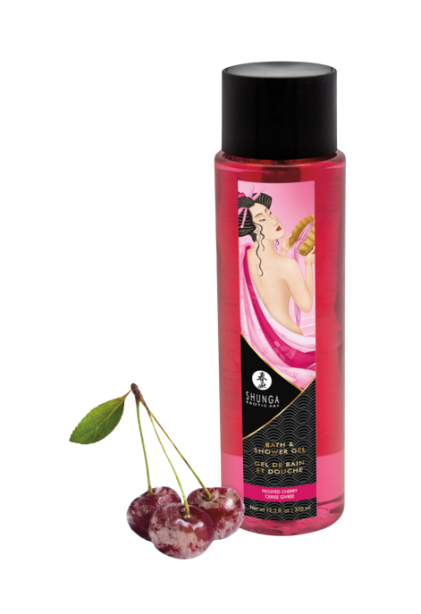 Żel pod prysznic i do kąpieli – zmysłowa piana o wiśniowym aromacie 370 ml