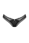 Stylowe stringi z koronki typu eyelash