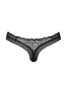 Stylowe stringi z koronki typu eyelash