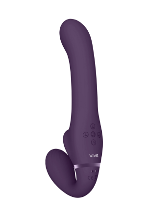 Strap-on z technologią fal powietrznych – potrójna stymulacja