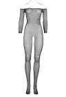 Zmysłowe bodystocking z długim rękawem - rozmiar XL/4XL