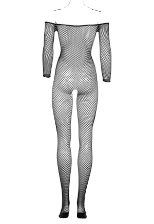 Zmysłowe bodystocking z długim rękawem - rozmiar XL/4XL