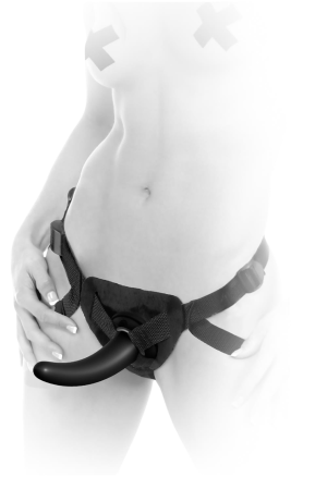 Zestaw strap-on z dopasowaną uprzężą
