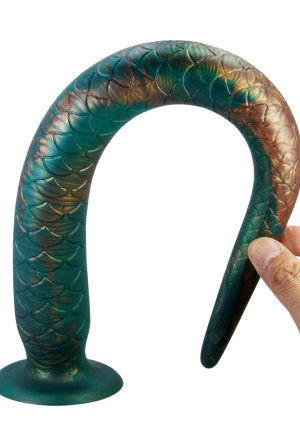 Designerskie dildo inspirowane formą ogona - 47 cm