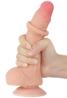 Ultra realistyczne dildo z przyssawką - 19,5 cm