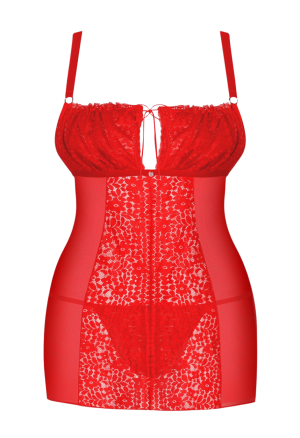 Uwodzicielska koszulka i stringi w rozmiarze plus size