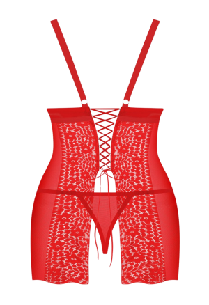 Uwodzicielska koszulka i stringi w rozmiarze plus size