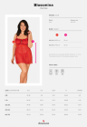 Uwodzicielska koszulka i stringi w rozmiarze plus size