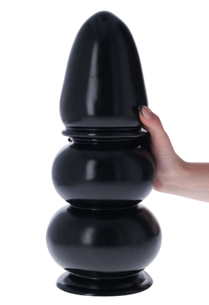 Korek analny wykonany z półmiękkiego, lekko elastycznego PVC - 35,5 cm