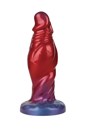Nadmuchiwane, silikonowe dildo typu monster - 22 cm
