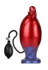 Nadmuchiwane, silikonowe dildo typu monster - 22 cm