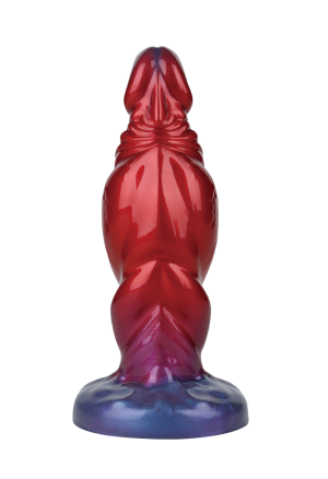 Nadmuchiwane, silikonowe dildo typu monster - 22 cm