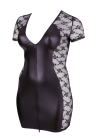Ponętna sukienka z koronką oraz suwakiem - Plus Size