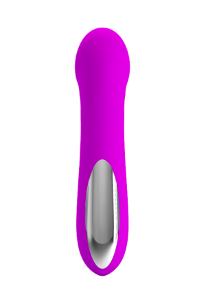 Mały wibrator do stymulacji punktu G, silikon medyczny, ładowany USB