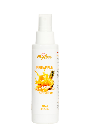 Aromatyczny żel intymny na bazie wody o smaku ananasa  - 100 ml