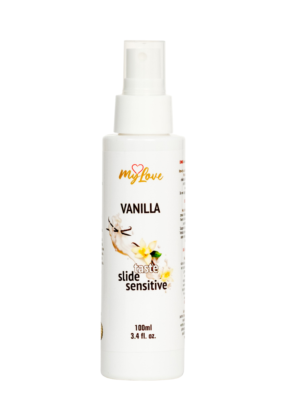 Aromatyczny żel intymny na bazie wody o smaku wanilii  - 100 ml
