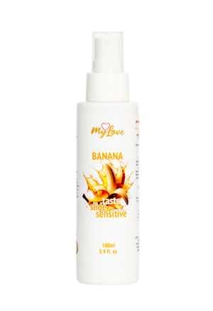Aromatyczny żel intymny na bazie wody o smaku banana  - 100 ml