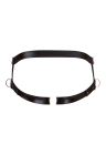 Elastyczny jockstrap z pasków z metalowym pierścieniem