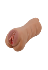 Masturbator z podwójnym kanałem do zróżnicowanej stymulacji