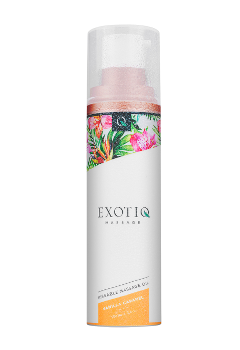 Olejek do masażu całego ciała o zapachu wanilii i karmelu - 100 ml